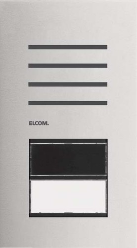 Elcom Türstation-Audio 1/1 2D Edelstahl ONE REQ101Y