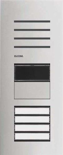 Elcom Türstation-Audio 4/1 2D Edelstahl ONE REQ104Y