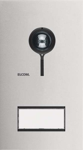 Elcom Türstation-Video 1/1 2D Edelstahl ONE REQ501Y