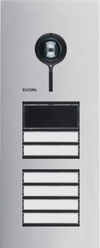 Elcom Türstation-Video 6/1 2D Edelstahl ONE REQ606Y