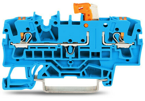 WAGO GmbH & Co. KG 2-Leiter-Trenn-u.Messklem. Prüfmöglichkeit,blau 2202-1674