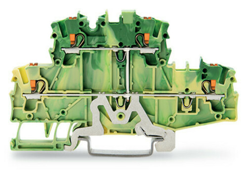 WAGO GmbH & Co. KG Doppelstockklemme Drücker,grün-gelb 2202-2707