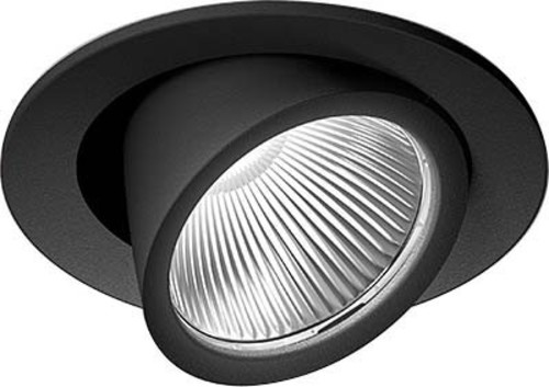 LTS Licht&Leuchten LED-Einbaustrahler 4000K 15°schwarz CSARL 71.4040.15 sw