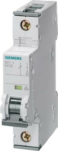 Siemens Dig.Industr. LS-Schalter B6A,1pol,T=70,6kA 5SY6106-6