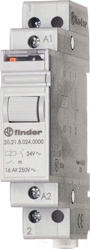 Finder Stromstoßschal.f.DIN-Schie 1S 20A 8AC 20.21.8.008.4000