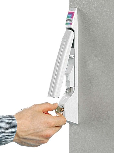 Rittal TS-Komfortgriff RAL7035 m.Schließung VW E1 TS 8611.045