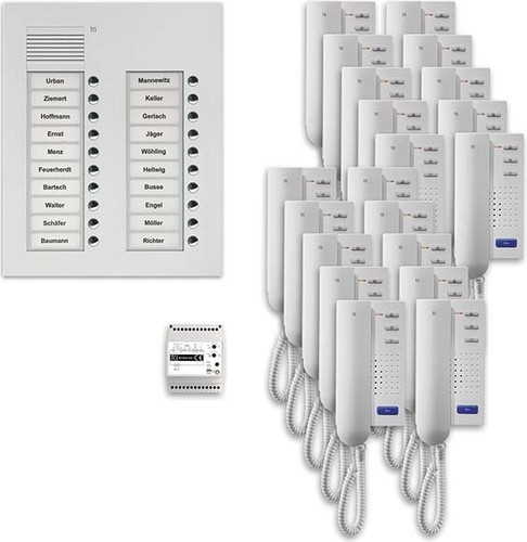 TCS Tür Control Audio Außenstation Pack 20 PUK 2reihig20Tast.UP PPU20/2-EN/02