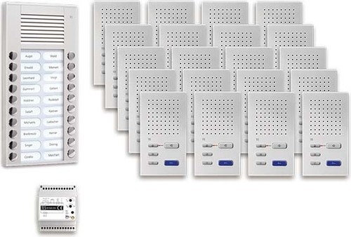 TCS Tür Control Audio Außenstation Pack 20 PES 20 Tasten AP PPAF20-EN/02