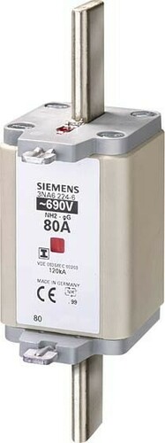 Siemens Dig.Industr. NH-Sicherungseinsatz Gr.2 300A690AC/440DC 3NA6250-6