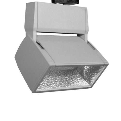LTS Licht&Leuchten LED-Stromschienenstrahler 3000K 75°silber EL 307.30.2 si LTS Licht&Leuchten LED-Stromschienenstrahler 3000K 75°silber EL 307.30.2 si