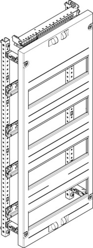 ABN Verteilerfeld 1x4-reih, N+PE MFK14R