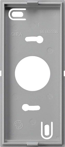Gira Montageplatte aluminium Wohnungsstation AP 850526