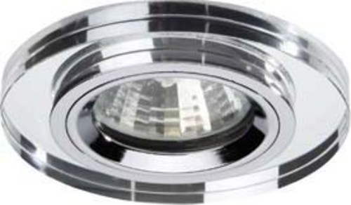 Brumberg Leuchten NV-Einbaudownlight GX5,3/50W chrom/Glas 00028200