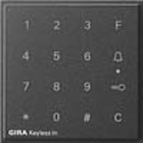 Gira Aufsatz Codetastatur anthrazit 851367