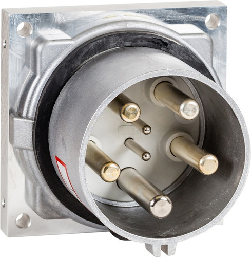 Walther Werke CEE Hochstrom Anbaustecker gerade 250A5P7h IP67 6B5507