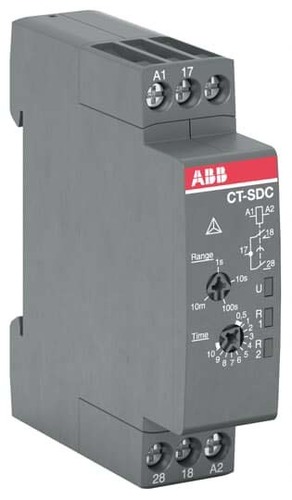 ABB Stotz S&J Zeitrelais Stern-Dreieck 2S,24-48VDC/24-240V CT-SDC.22