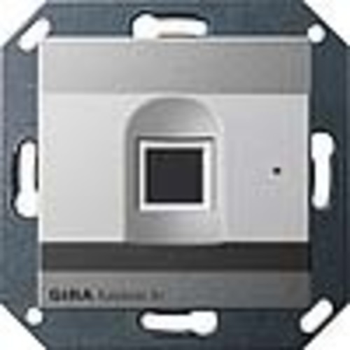 Gira Fingerprint-Leseeinheit Keyless aluminium 261726