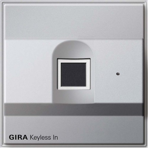 Gira Fingerprint-Leseeinheit Keyless aluminium 261765