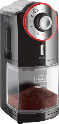 Melitta SDA Kaffeemühle elektrisch Molino 1019-01 sw