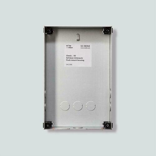 Siedle&Söhne Unterputzgehäuse Stahlblech verzinkt GU CL 02-0
