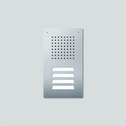 Siedle&Söhne Audio-Türstation Classic 1+n, 4RT, edelstahl gebürs F CL A 04 N-0