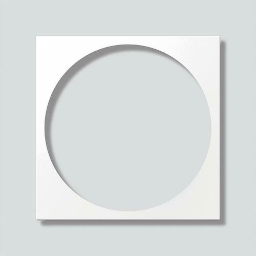 Siedle&Söhne Blendrahmen Weiß CMCCMM611612BCM650W