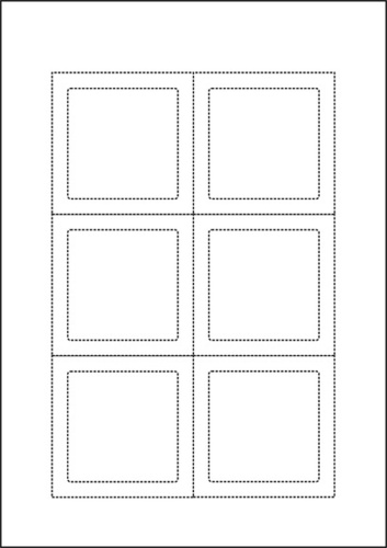 Gira Beschriftungsbogen Typ 1 141100
