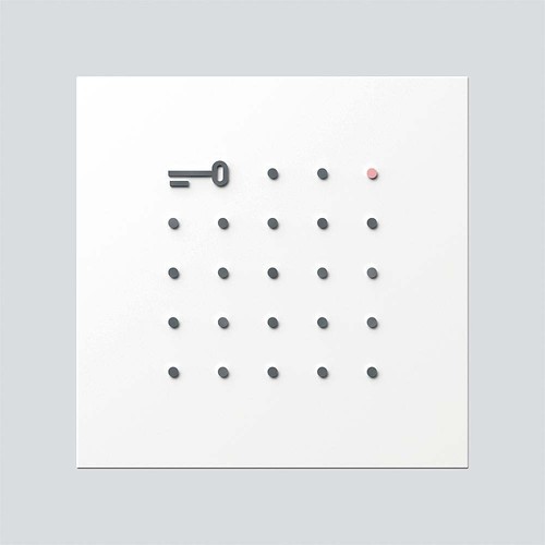 Siedle&Söhne Electronic-Key-Lese-Modul weiß ELM 600-0 W Siedle&Söhne Electronic-Key-Lese-Modul weiß ELM 600-0 W