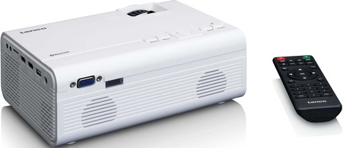 LENCO LCD Projektor BT,HDMI,USB^,SD LPJ-300WH white