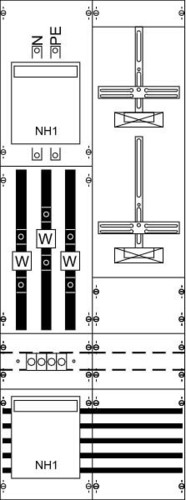 Striebel&John Mess-u.Wandlerfeld komplett H5/B2 KA4203