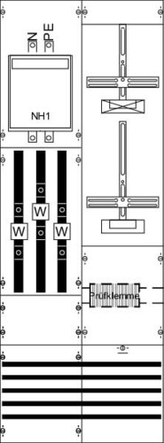 Striebel&John Mess-u.Wandlerfeld komplett H5/B2 KA4238
