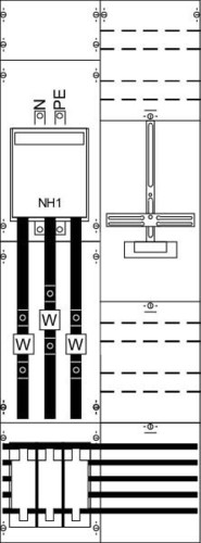 Striebel&John Mess-und Wandlerfeld komplett H5/B2 KA4245