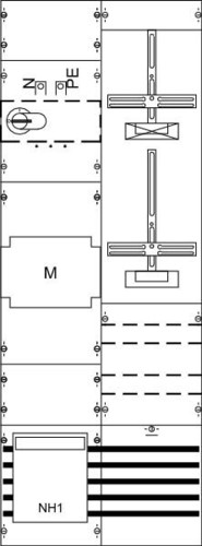 Striebel&John Mess-u.Wandlerfeld komplett H5/B2 KA4249
