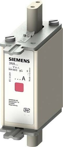 Siemens Dig.Industr. NH-Sicherungseinsatz G000 35A 500AC/250DC 3NA7814