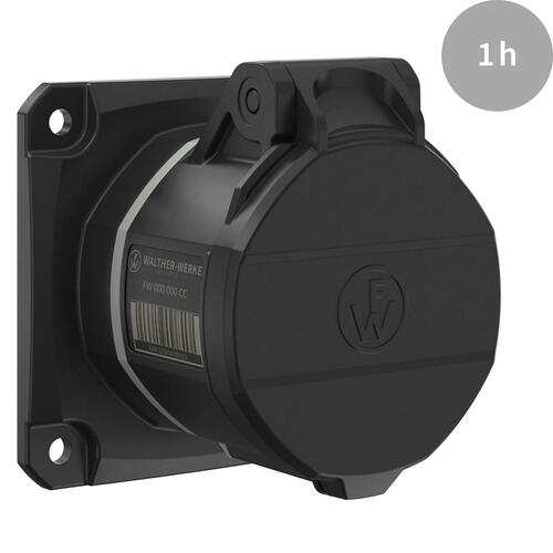 Walther Werke CEE NEO Anbaudose gerade 16A 5P 1h IP54 FW411501SK Walther Werke CEE NEO Anbaudose gerade 16A 5P 1h IP54 FW411501SK