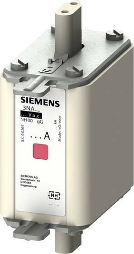 Siemens Dig.Industr. NH-Sicherungseinsatz G00 125A 500AC/250DC 3NA7832