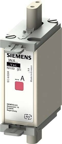 Siemens Dig.Industr. NH-Sicherungseinsatz G000 50A 500AC/250DC 3NA6820