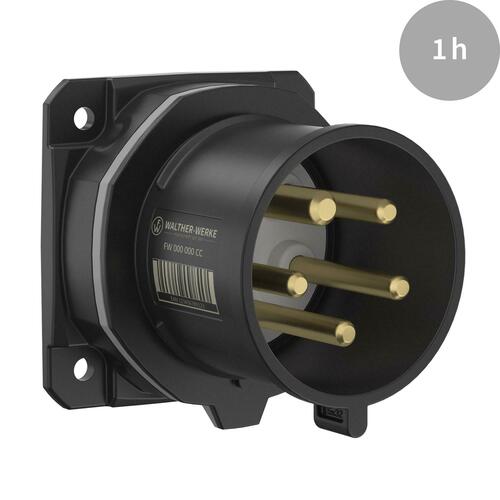 Walther Werke CEE NEO Anbaugerätestecker gerade 16A5P1h IP54 FW610501SK Walther Werke CEE NEO Anbaugerätestecker gerade 16A5P1h IP54 FW610501SK