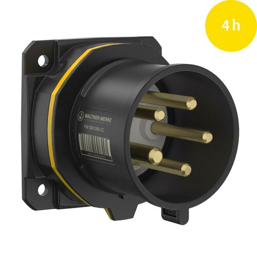 Walther Werke CEE NEO Anbaugerätestecker gerade 16A5P4h IP54 FW610504CC Walther Werke CEE NEO Anbaugerätestecker gerade 16A5P4h IP54 FW610504CC