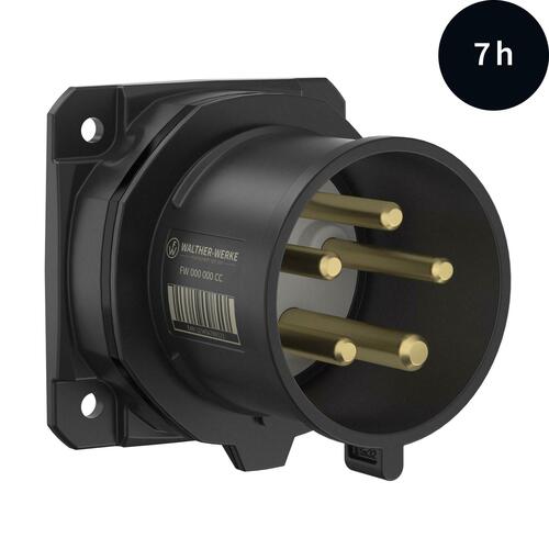 Walther Werke CEE NEO Anbaugerätestecker gerade 16A5P7h IP54 FW610507SK Walther Werke CEE NEO Anbaugerätestecker gerade 16A5P7h IP54 FW610507SK