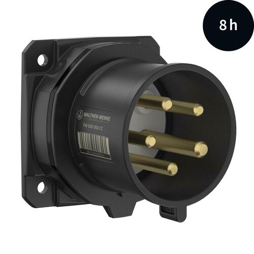 Walther Werke CEE NEO Anbaugerätestecker gerade 16A5P8h IP54 FW610508SK Walther Werke CEE NEO Anbaugerätestecker gerade 16A5P8h IP54 FW610508SK