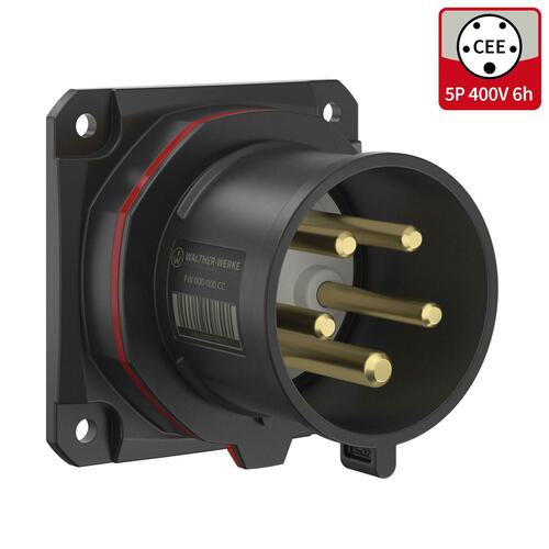 Walther Werke CEE NEO Anbaugerätestecker gerade 16A5P6h IP54 FW611506CC