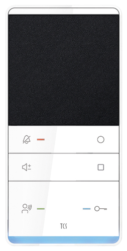 TCS Tür Control Audio IP Innenstation weiß zum Freisprechen ISW5410-0145