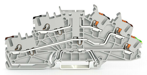 WAGO GmbH & Co. KG Installationsetagenklemme 2,5 mm² Hybrid 2203-6543