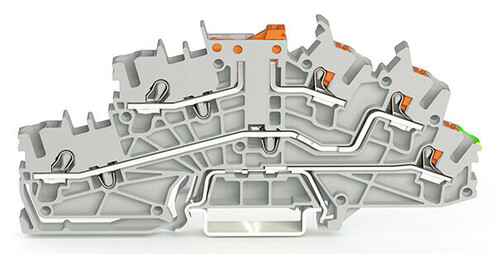 WAGO GmbH & Co. KG Installationsetagenklemme 2,5 mm² Hybrid 2203-6544