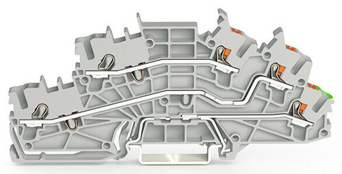 WAGO GmbH & Co. KG Installationsetagenklemme 2,5 mm² Hybrid 2203-6545