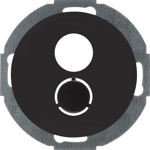 Berker Kleinsteckverbindereinsatz schwarz glänzend 11962035