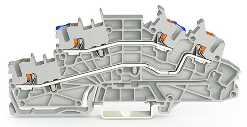 WAGO GmbH & Co. KG Installationsetagenklemme 2,5 mm² mit Drücker 2203-6649 WAGO GmbH & Co. KG Installationsetagenklemme 2,5 mm² mit Drücker 2203-6649