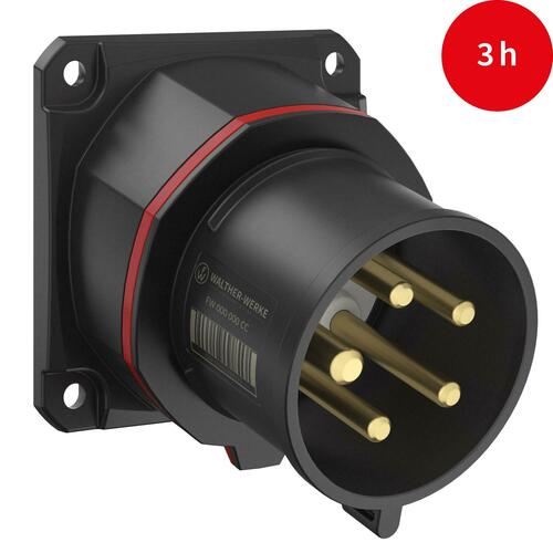 Walther Werke CEE NEO Anbaugerätestecker schräg 16A5P3h IP54 FW713503CC Walther Werke CEE NEO Anbaugerätestecker schräg 16A5P3h IP54 FW713503CC