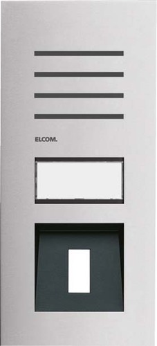 Elcom Türstation-Audio 1/1 2Draht Edelstahl REV111Y